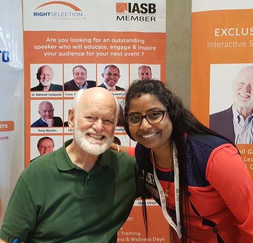 With Dr. Marshall Goldsmith at the BNI Leadership Conference